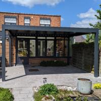 Insallation d'une pergola bioclimatique OPEN à Ayeneux