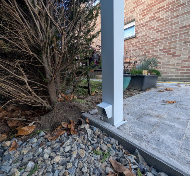 Élégance Discrète d'un Carport Aluminium et Polycarbonate Opale à Boncelles