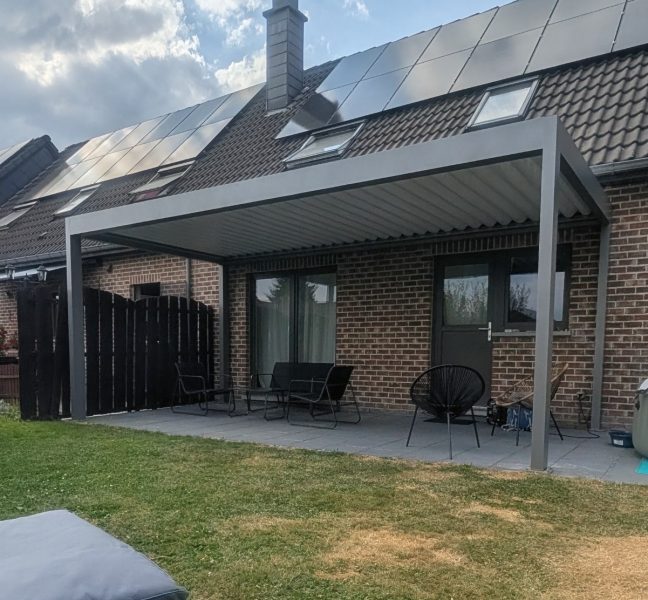 Pergola Bioclimatique IZI : Design moderne et confort sur mesure à Fléron
